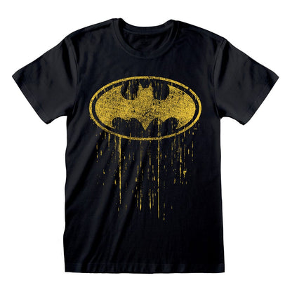 Batman t-skjorte dryppende symbol