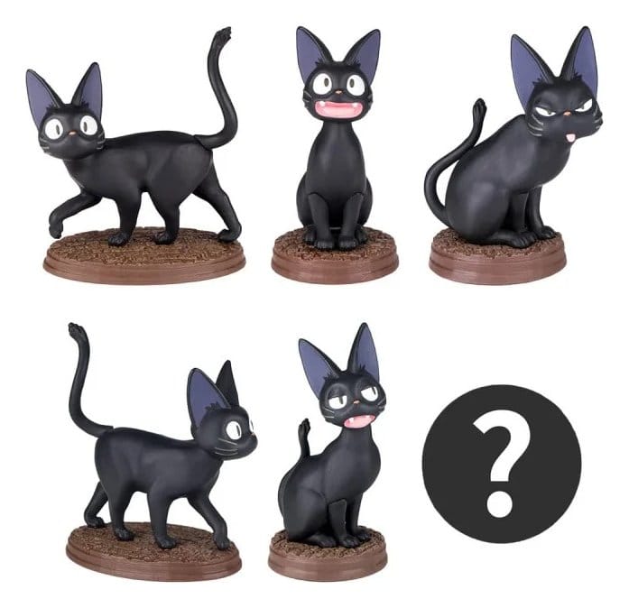Kiki's Delivery Service Mini Figures Collection Jiji 5 cm Blindbox-Sortiment (6)