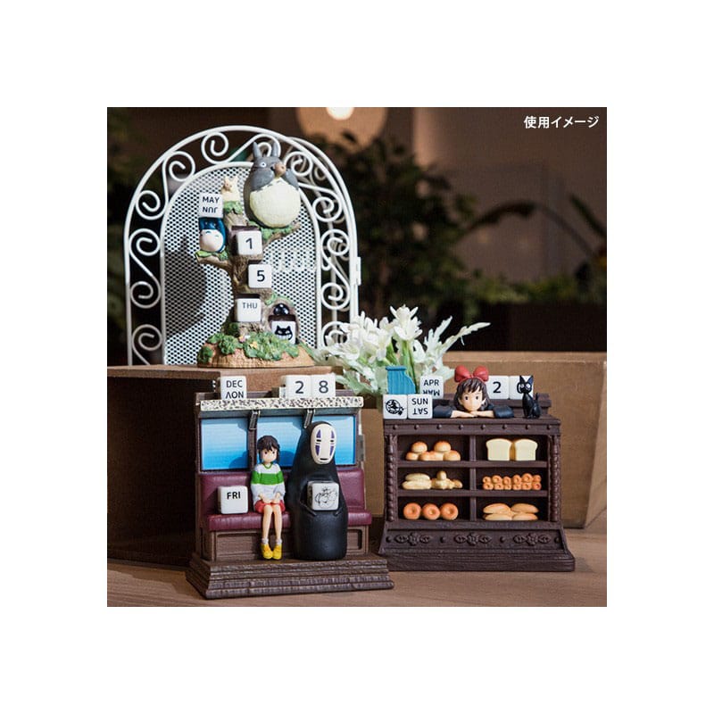 Min granne Totoro-staty tre-hjuling diorama / kalender 11 cm