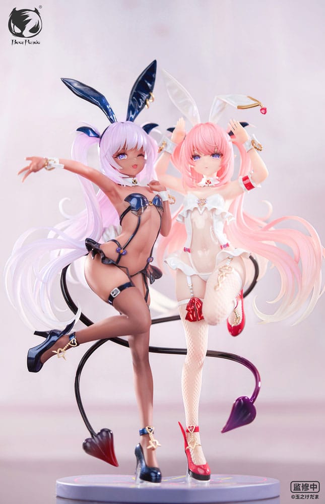 Original karakter PVC Statuen 1/6 Lulumu & Kulomu Illustration af Tamano Kedama 27 cm