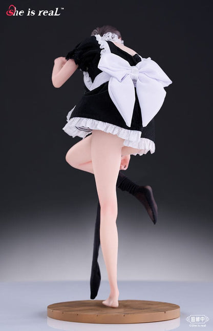 Original Character Dress Series PVC Statue 1/6 Hon är riktig vattendroppe maid 27 cm