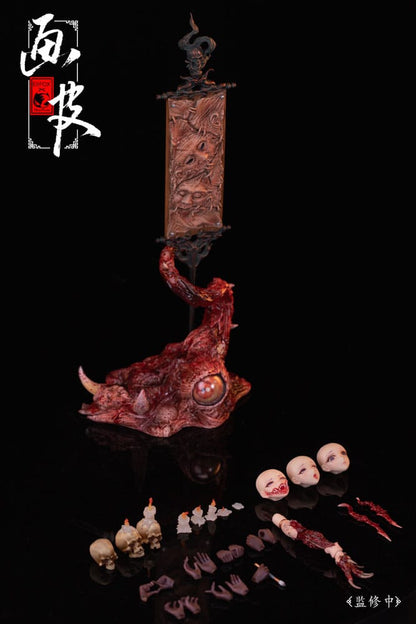 Originalkaraktär Action Figur 1/12 Hua Xia Shen Gui Hua Pi 16 cm