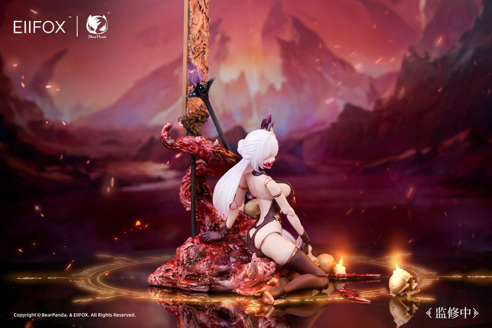 Originalkaraktär Action Figur 1/12 Hua Xia Shen Gui Hua Pi 16 cm