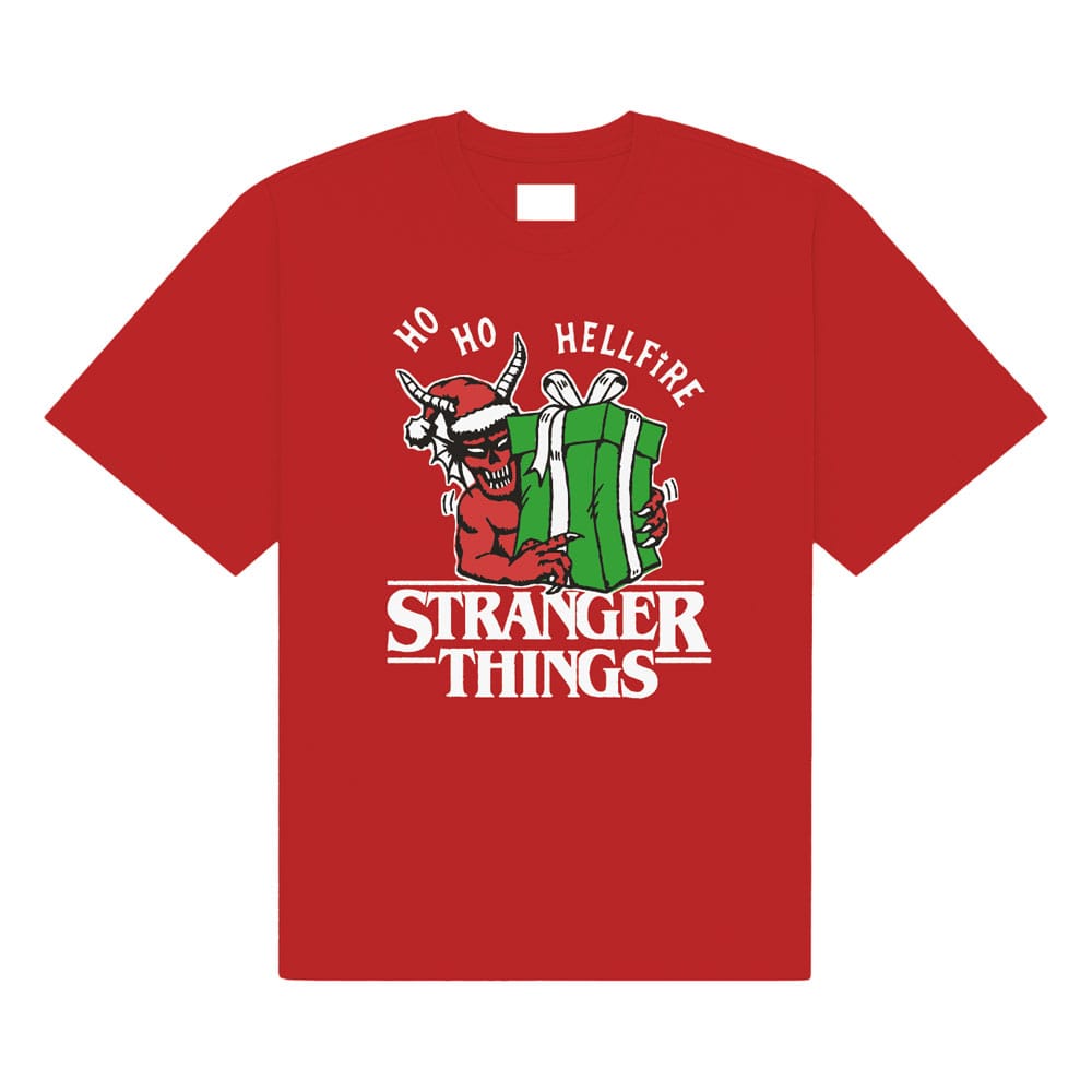 Stranger Things T-tröja Ho Ho Hellfire