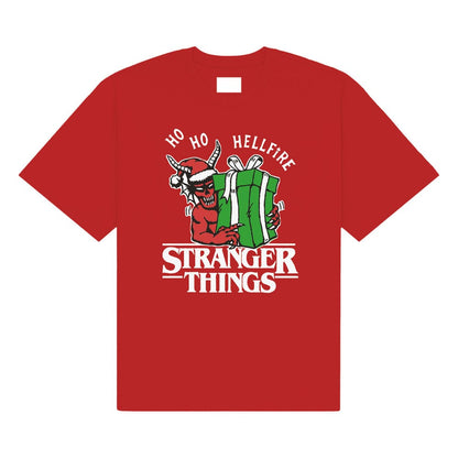 Stranger Things T-tröja Ho Ho Hellfire