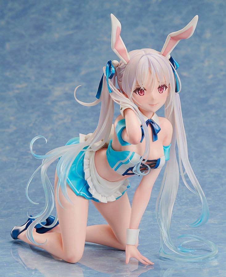 Caractère d'origine par Dsmile Bunny Series Statue 1/4 Chris Aqua Blue Bare Leg ver. 24 cm