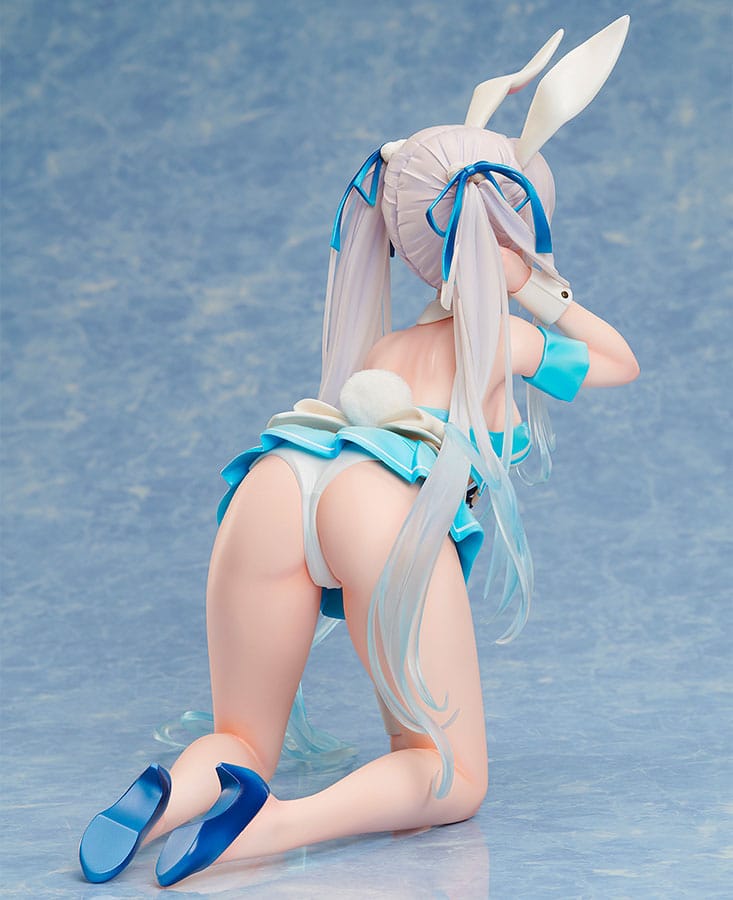 Caractère d'origine par Dsmile Bunny Series Statue 1/4 Chris Aqua Blue Bare Leg ver. 24 cm