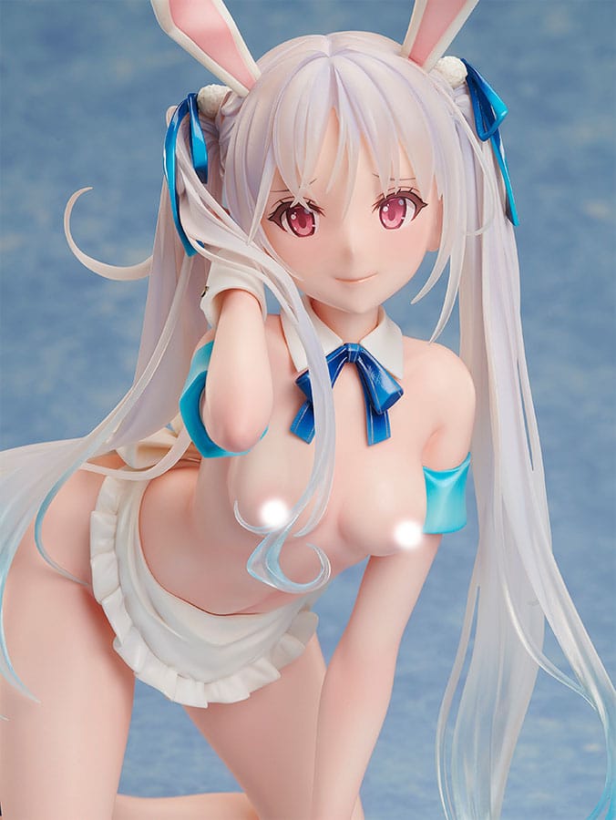 Caractère d'origine par Dsmile Bunny Series Statue 1/4 Chris Aqua Blue Bare Leg ver. 24 cm