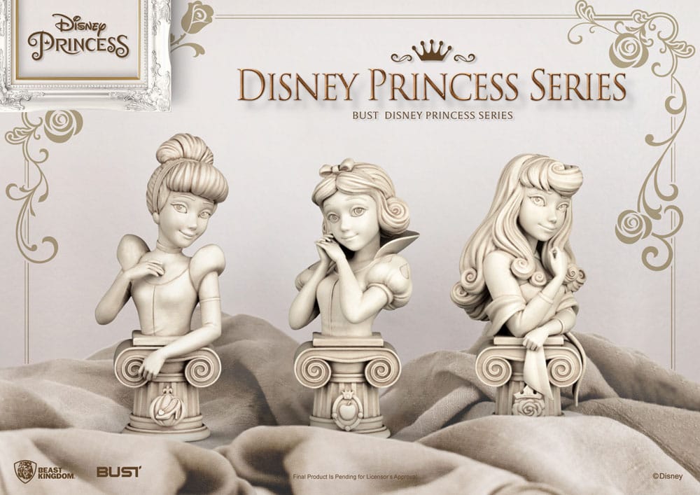 Disney Princess Series PVC Bust Snow White 15 cm