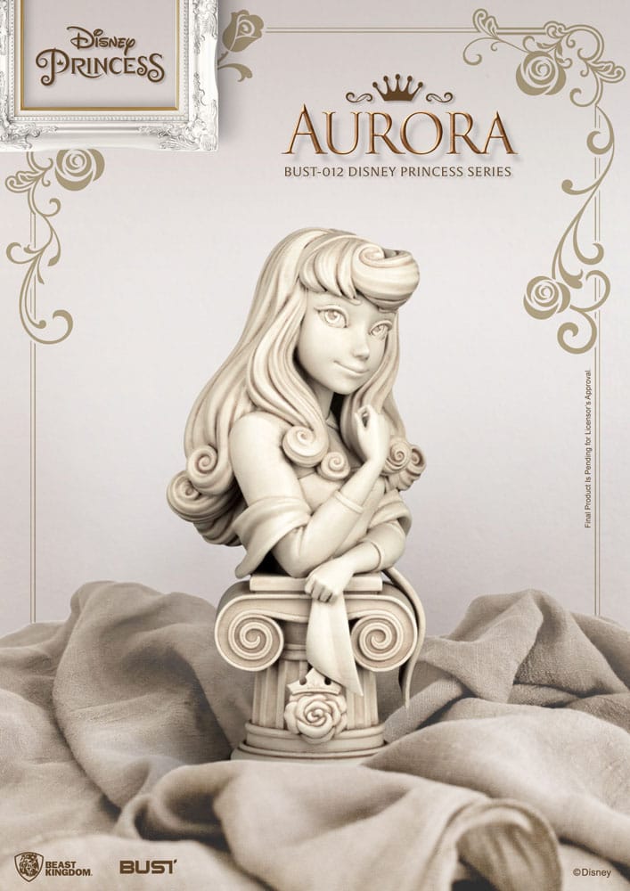 Disney Princess Series PVC Bust Aurora 15 cm