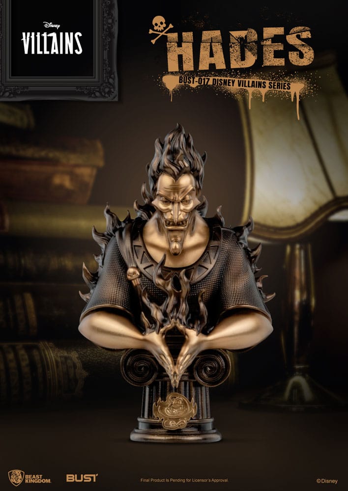 Disney Villains Series Buste PVC Hadès 16 cm