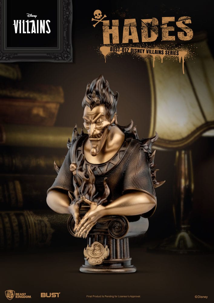 Disney Villains Series Buste PVC Hadès 16 cm