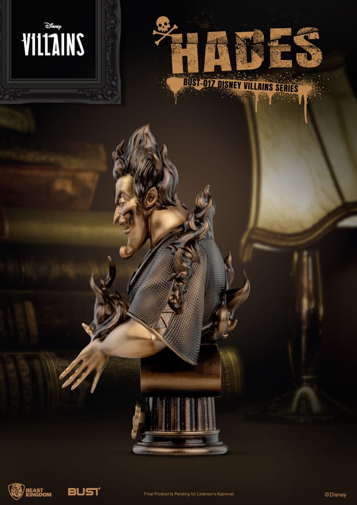 Disney Villains Series Buste PVC Hadès 16 cm