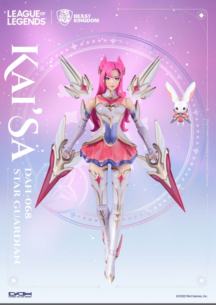 League of Legends Dynamic 8ction Heroes Action Slika 1/9 Star Guardian Kai'sa 19 cm