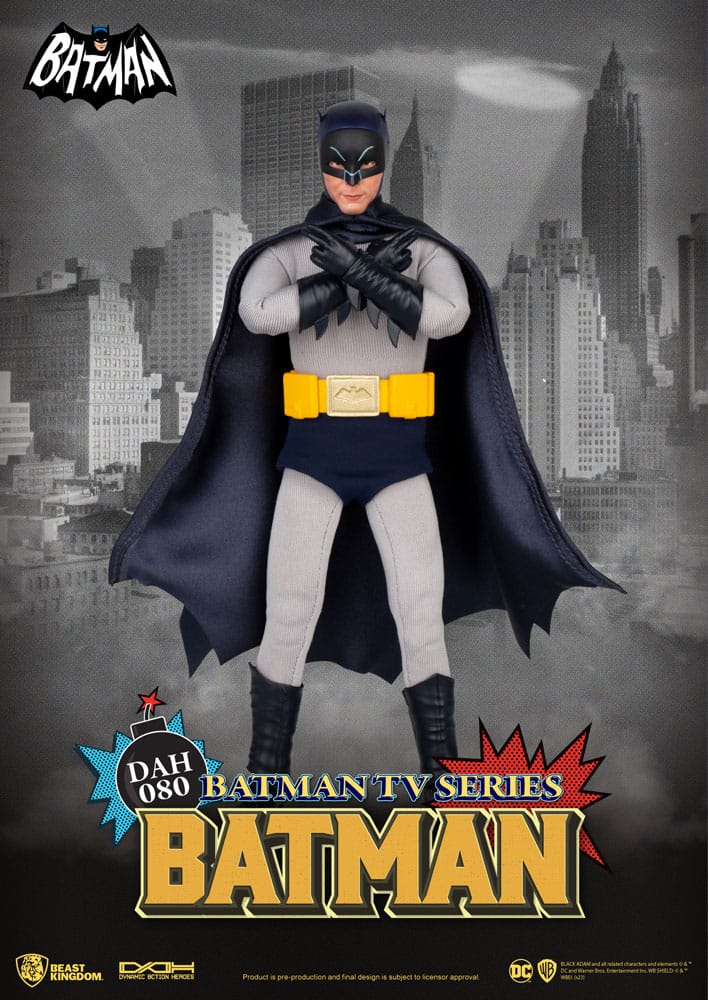 DC Comics Dynamic 8ction Heroes Action Figura 1/9 Serie TV Batman Batman 24 cm