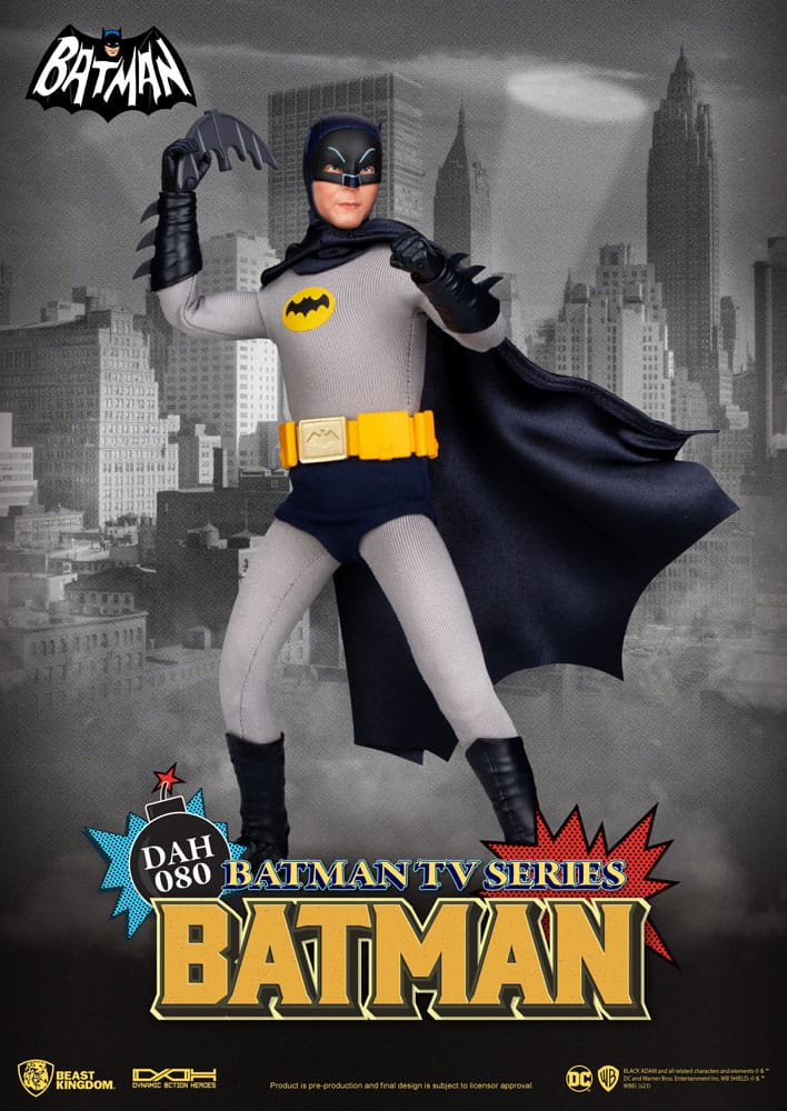 DC Comics Dynamic 8ction Heroes Action Figura 1/9 Serie TV Batman Batman 24 cm