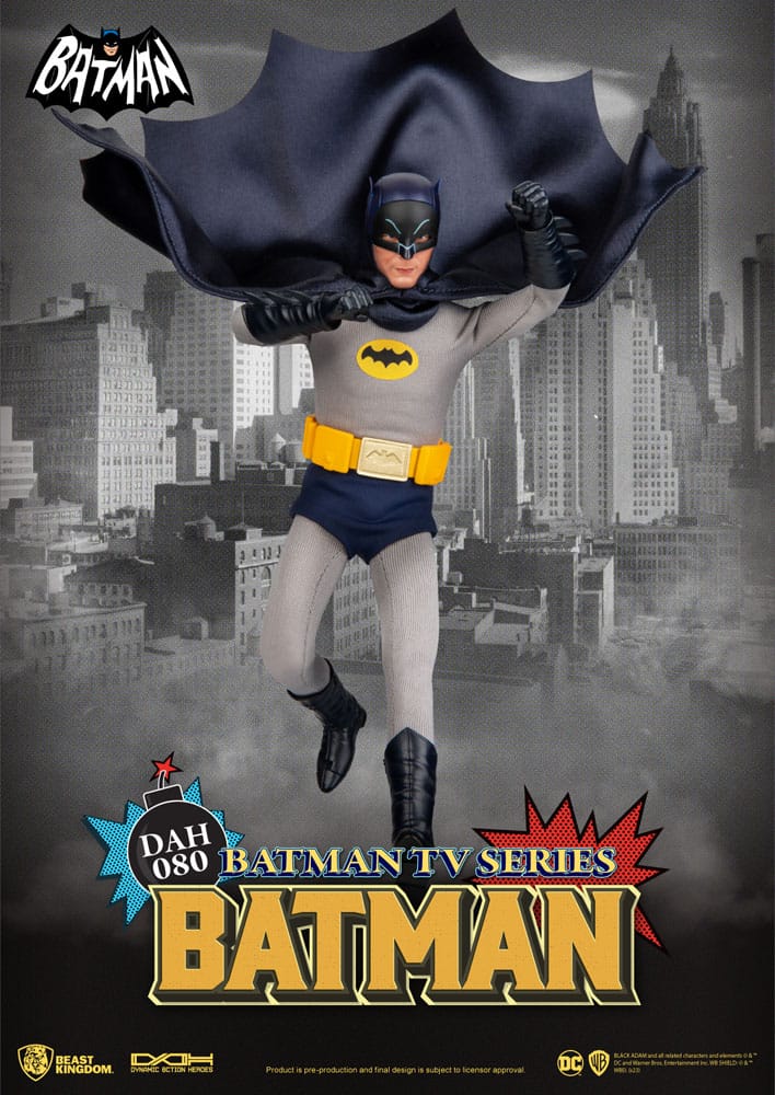 DC Comics Dynamic 8ction Heroes Action Figura 1/9 Serie TV Batman Batman 24 cm