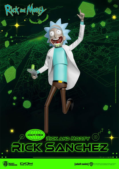 Rick og Morty Dynamic 8ction Heroes Action Figur 1/9 Rick Sanchez 23 cm