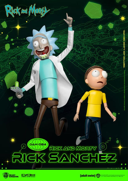 Rick en Morty Dynamic 8ction Heroes Action Figuur 1/9 Rick Sanchez 23 cm