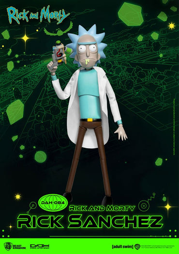 Rick en Morty Dynamic 8ction Heroes Action Figuur 1/9 Rick Sanchez 23 cm