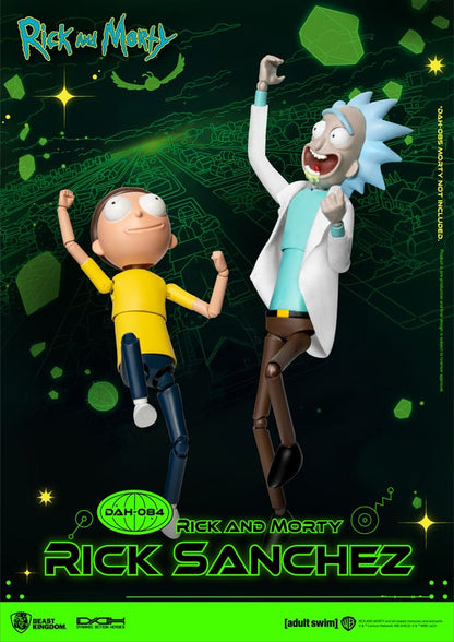 Rick en Morty Dynamic 8ction Heroes Action Figuur 1/9 Rick Sanchez 23 cm