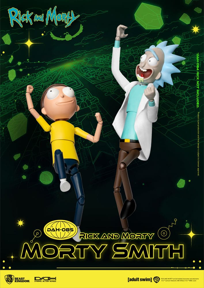 Rick och Morty Dynamic 8ction Heroes Action Bild 1/9 Morty Smith 23 cm