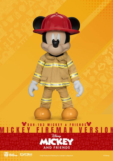 Mickey & Friends Dynamic 8ction Heroes Action Figure 1/9 Mickey Fireman Ver. 24 cm