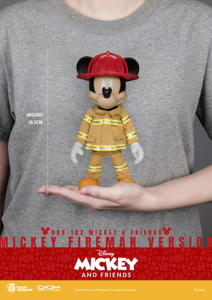 Mickey & Friends Dynamic 8ction Heroes Action Figure 1/9 Mickey Fireman Ver. 24 cm