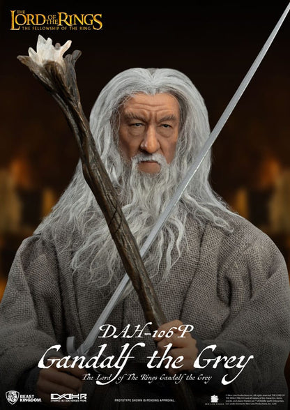 Lord of the Rings Dynamic 8ction Heroes Action Figur 1/9 Gandalf The Grey 21 cm