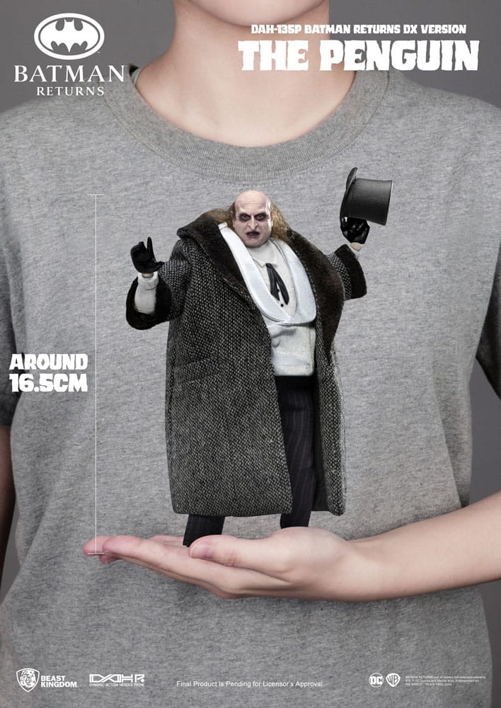Figura de acción de Batman Returns The Penguin DX 17 cm