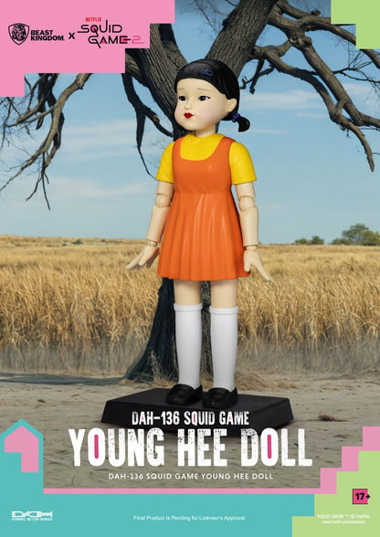 Squid Game Action Figur med Lyd Young Hee Doll 30 cm