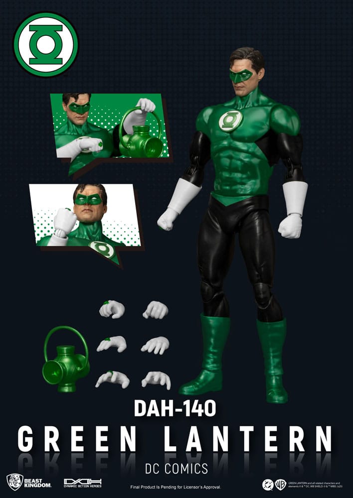 DC Comics Actiefiguur Groene Lantaarn 20 cm