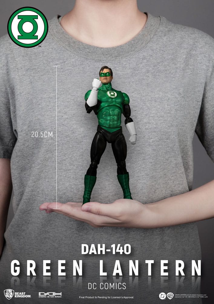 DC Comics Actiefiguur Groene Lantaarn 20 cm