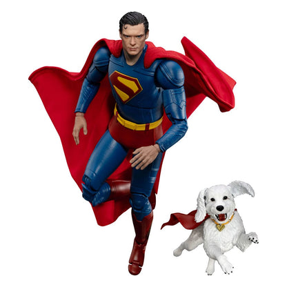 Superman (2025) akcijska figura Superman & Krypto 21 cm