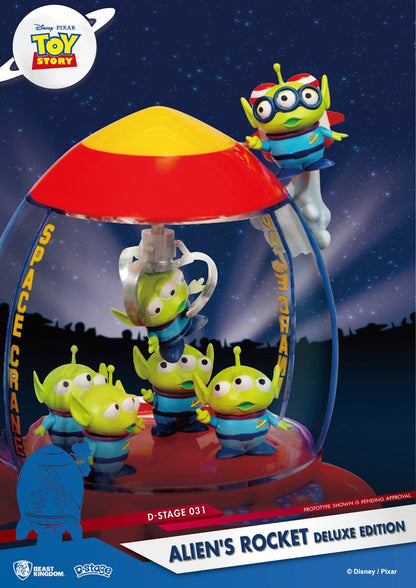 Toy Story D-Stage PVC Diorama Alien's Rocket Deluxe Edition 15 cm