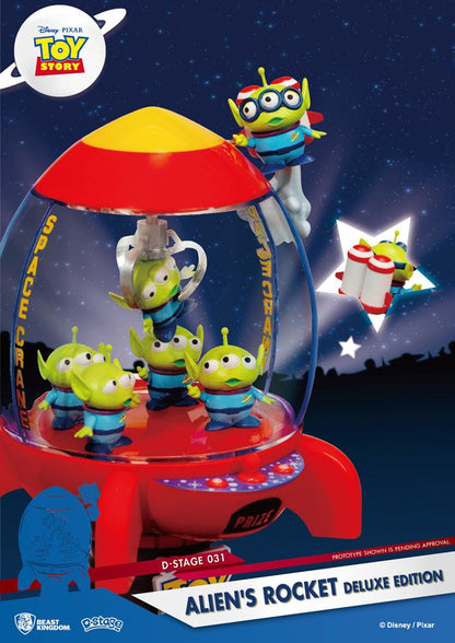 Toy Story D-Stage PVC Diorama Alien's Rocket Deluxe Edition 15 cm