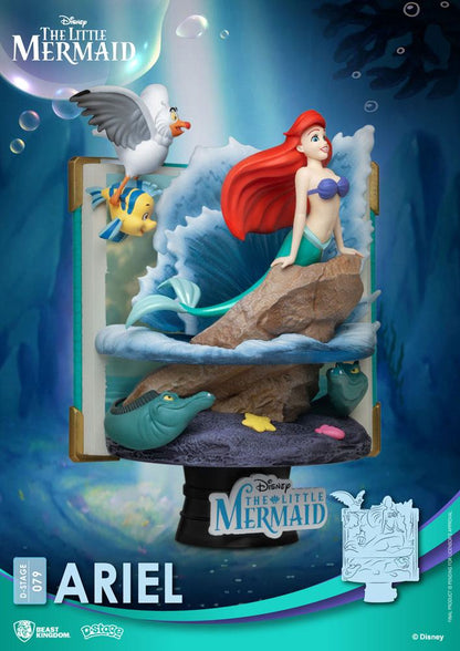 Disney Story Book Series D-Stage Pvc Diorama Ariel 15 cm