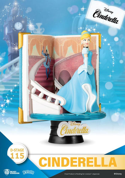 Disney Book Series D-Stage PVC Diorama Cinderella 13 cm