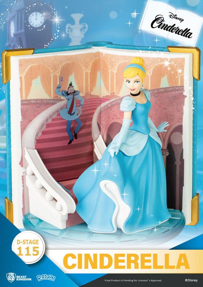 Disney Book Series D-Stage PVC Diorama Cinderella 13 cm