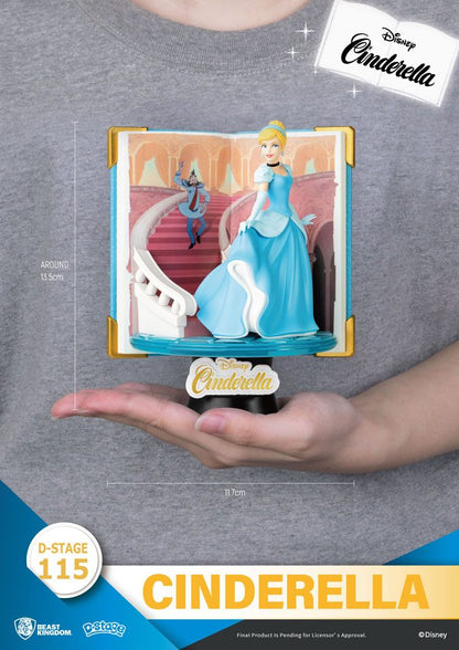 Disney Book Series D-Stage PVC Diorama Cinderella 13 cm