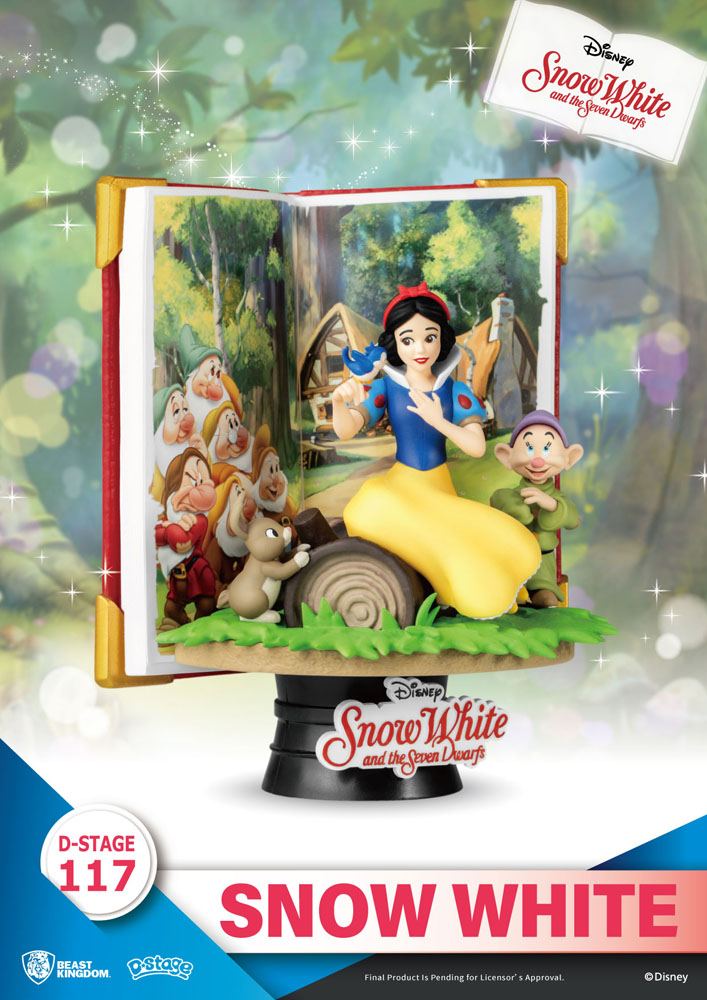 Disney Book Series D-Stage PVC Diorama Snow White 13 cm