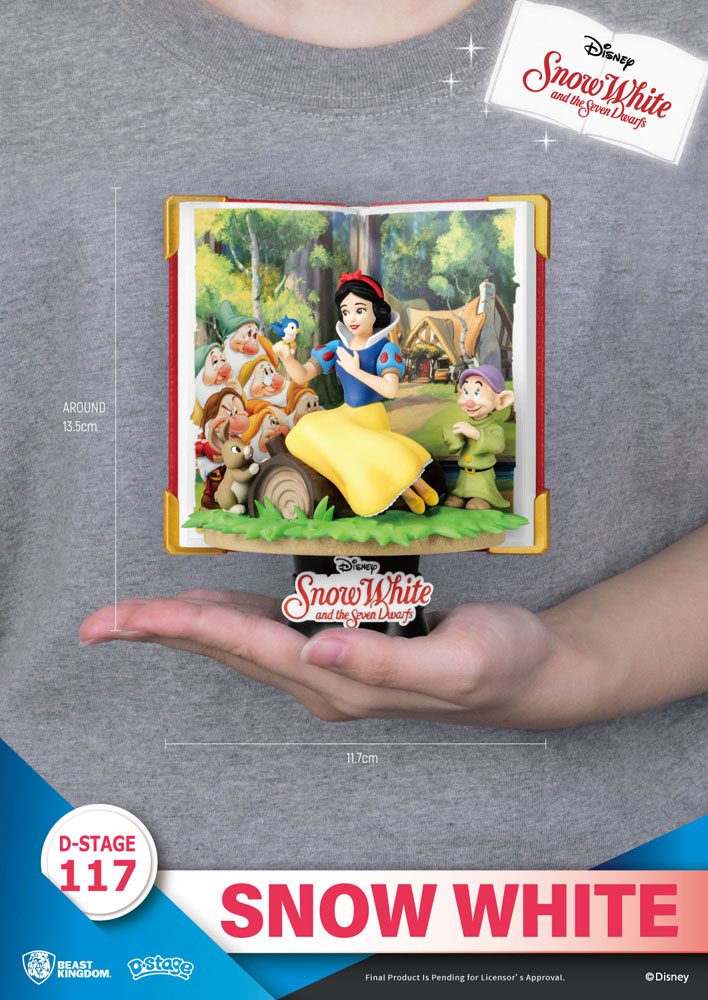 Disney Book Series D-Stage PVC Diorama Snow White 13 cm