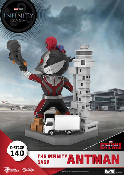 The Infinity Saga D-Stage PVC Diorama Antman 14 cm