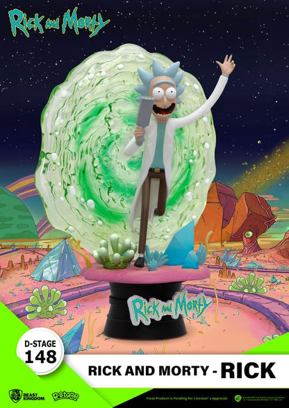 Rick & Morty D-Stage PVC Diorama Rick 14 cm