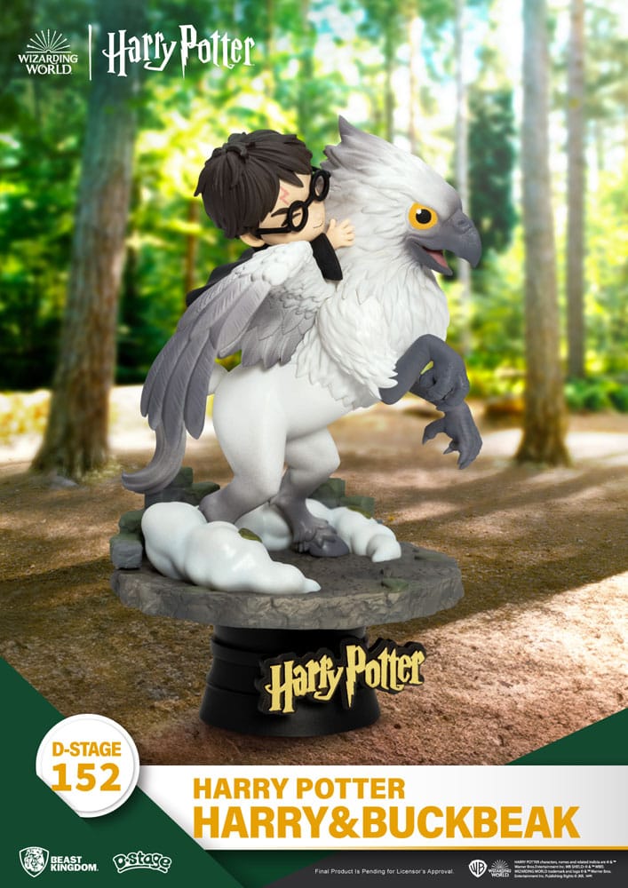 Harry Potter D-Stage PVC Diorama Harry & Buckbeak 16 cm