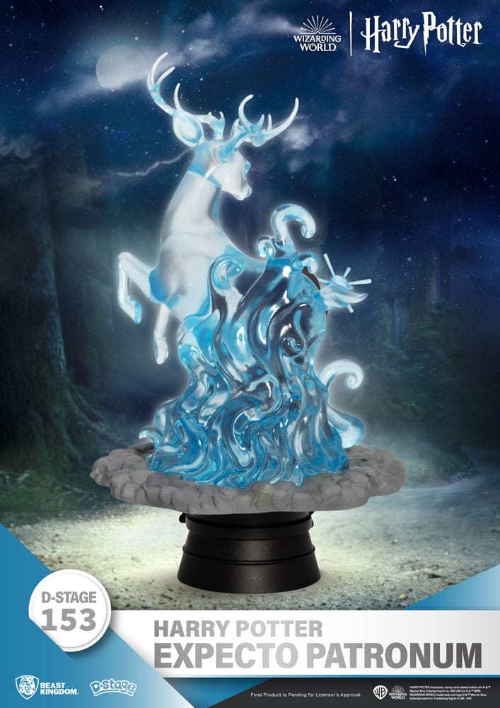 Harry Potter D-Stage PVC Diorama verwachto Patronum 16 cm