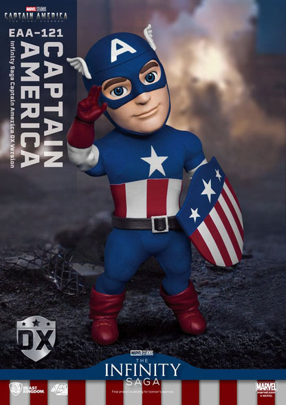 Captain America: The First Avenger Egg Attack Action Figure Captain America DX Versione 17 cm