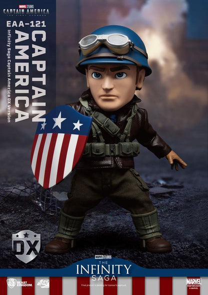 Captain America: The First Avenger Egg Attack Action Action Figure Captain America DX Version 17 cm