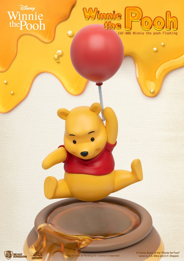 Disney Egg Attack Floating Figure Winnie the Pooh 19 cm