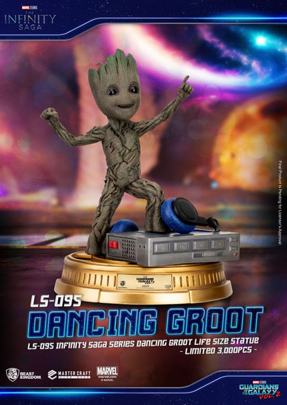 Guardians of the Galaxy 2 Life-Size Statue Dancing Groot heo EU Exclusive 32 cm